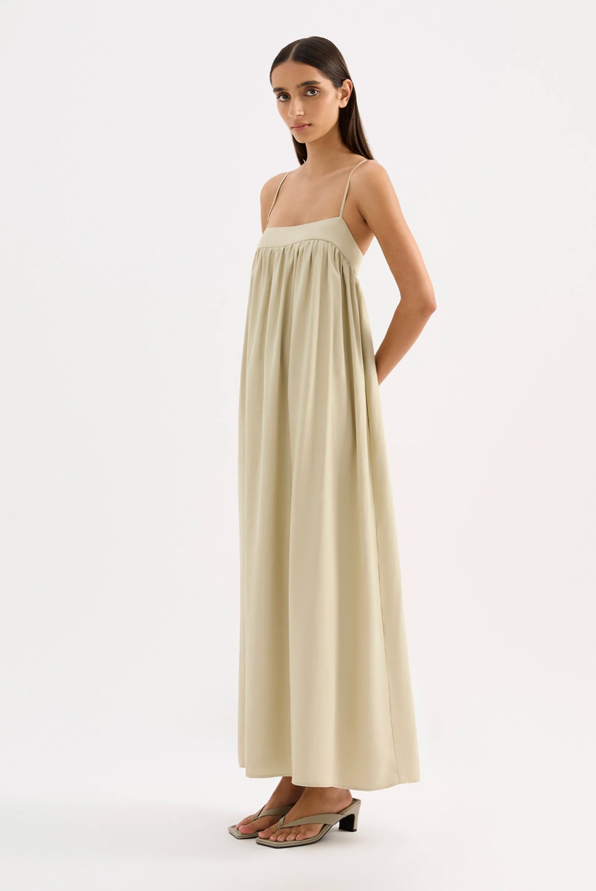 Sienna Maxi Dress in Artichoke