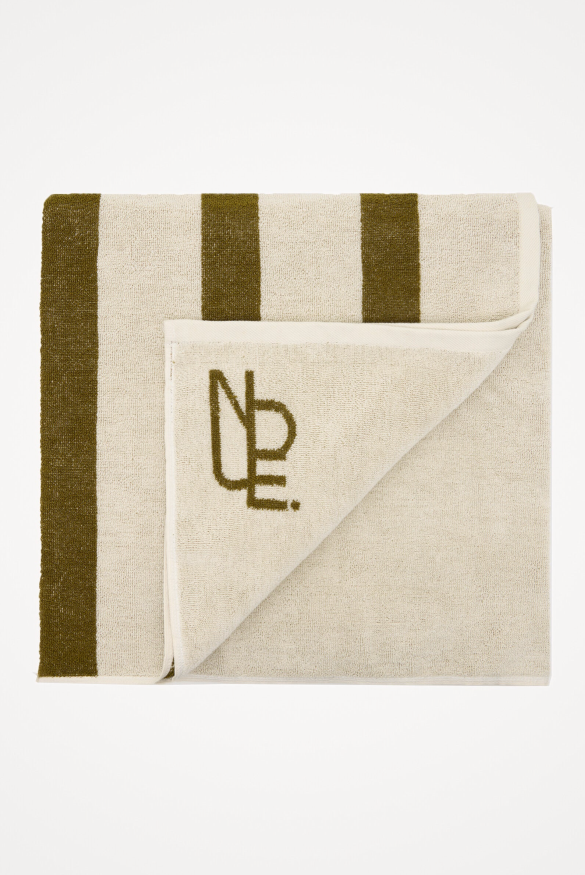 Nude Lucy Emblem Stripe Towel