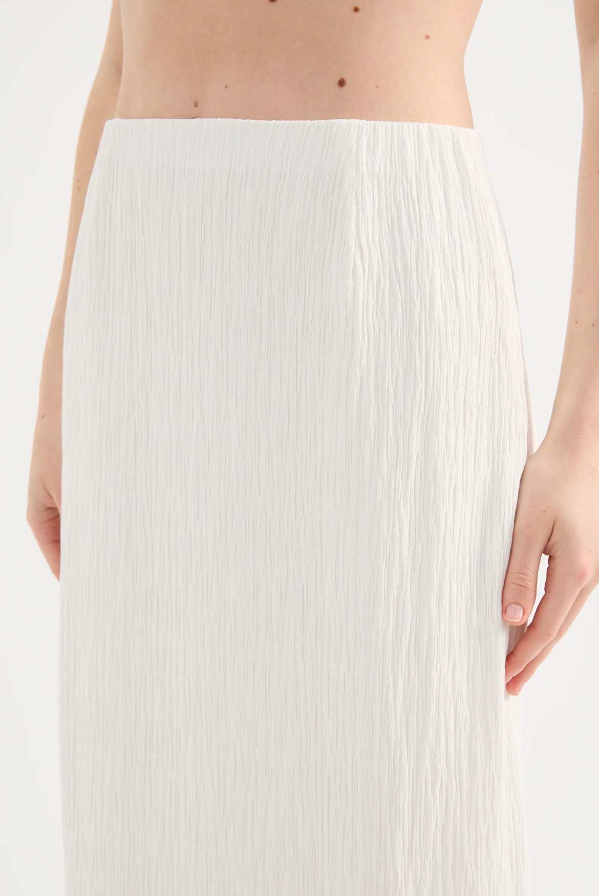 Danika Maxi Skirt in Salt