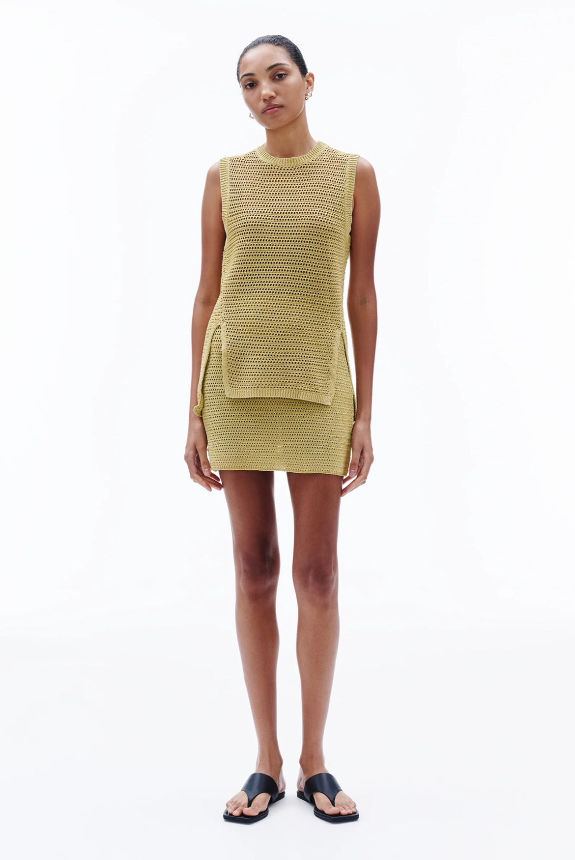 Marlo Knit Top in Kiwi