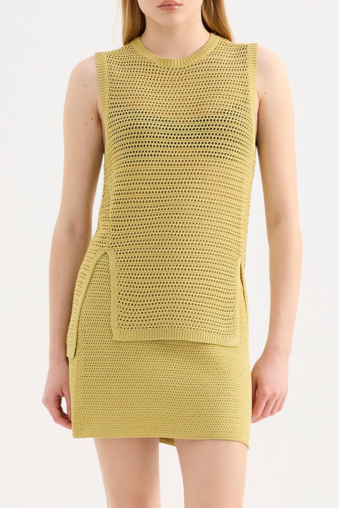 Marlo Knit Top in Kiwi