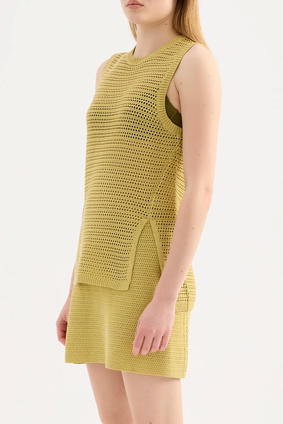 Marlo Knit Top in Kiwi