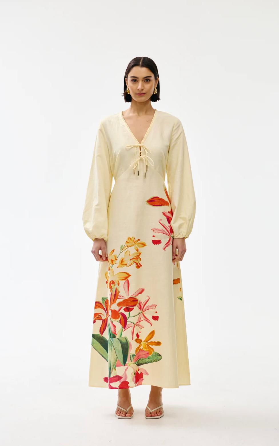 Olivia Dress in Positano