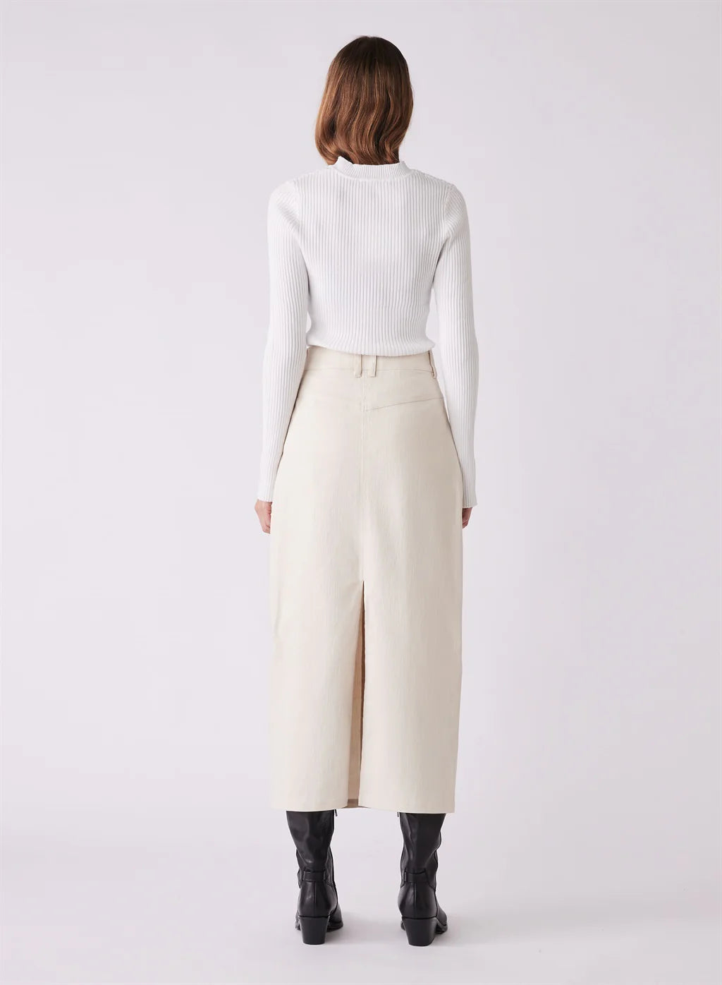 Uptown Skirt in Cream