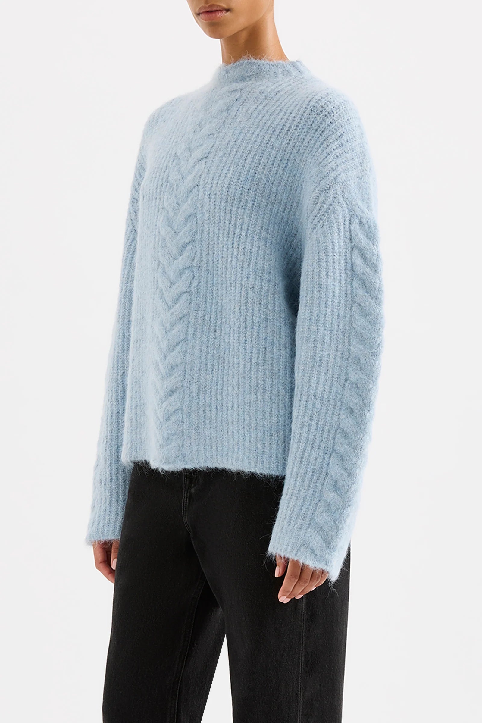 Sky Paige Cable Knit